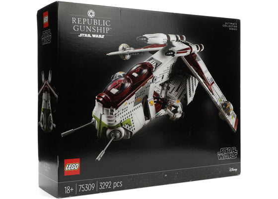LEGO Star Wars Ultimate Collector Series Republic Gunship Set 75309 - authentic LEGO building set