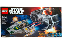 LEGO Star Wars Vaders TIE Advanced vs. A-Wing Starfighter Set 75150