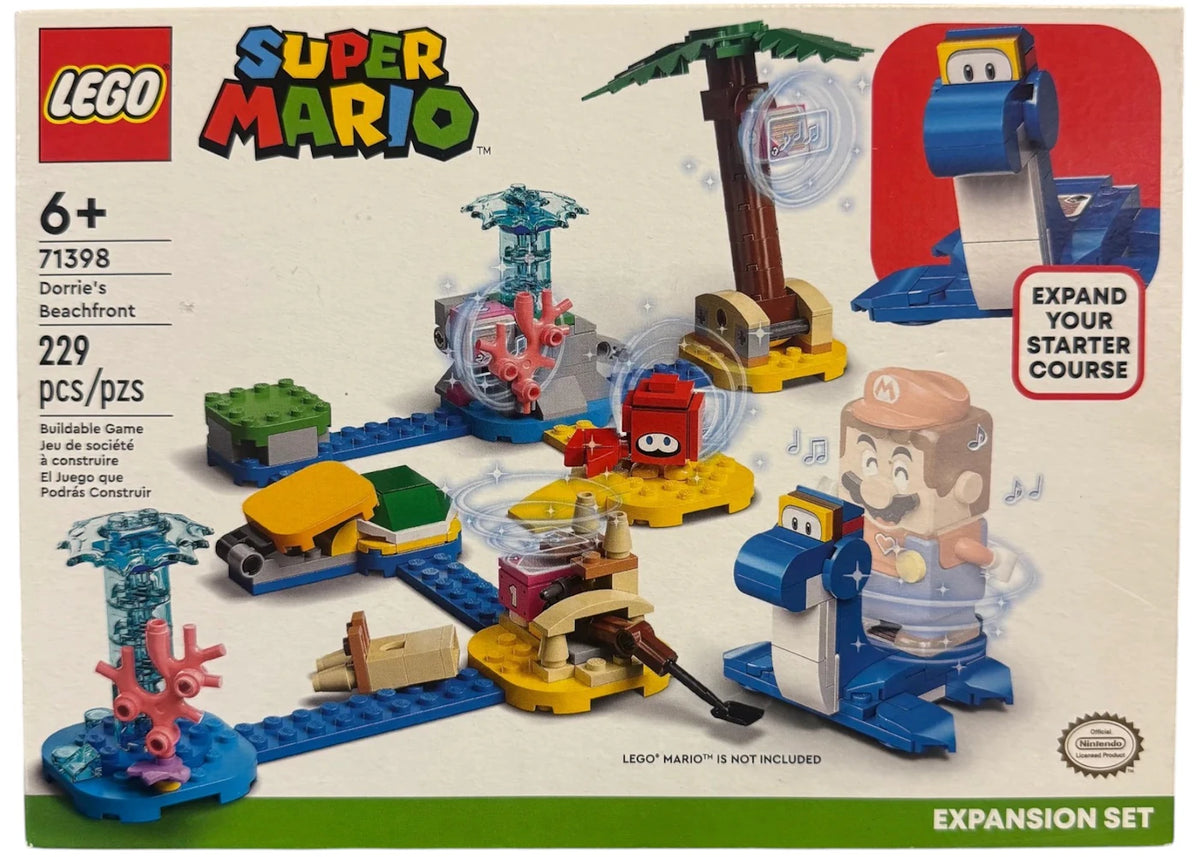 LEGO Super Mario Dorrie's Beachfront Expansion Set 71398 - vue secondaire A