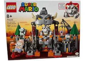 LEGO Super Mario Dry Bowser Castle Battle Expansion Set 71423 - vue 360
