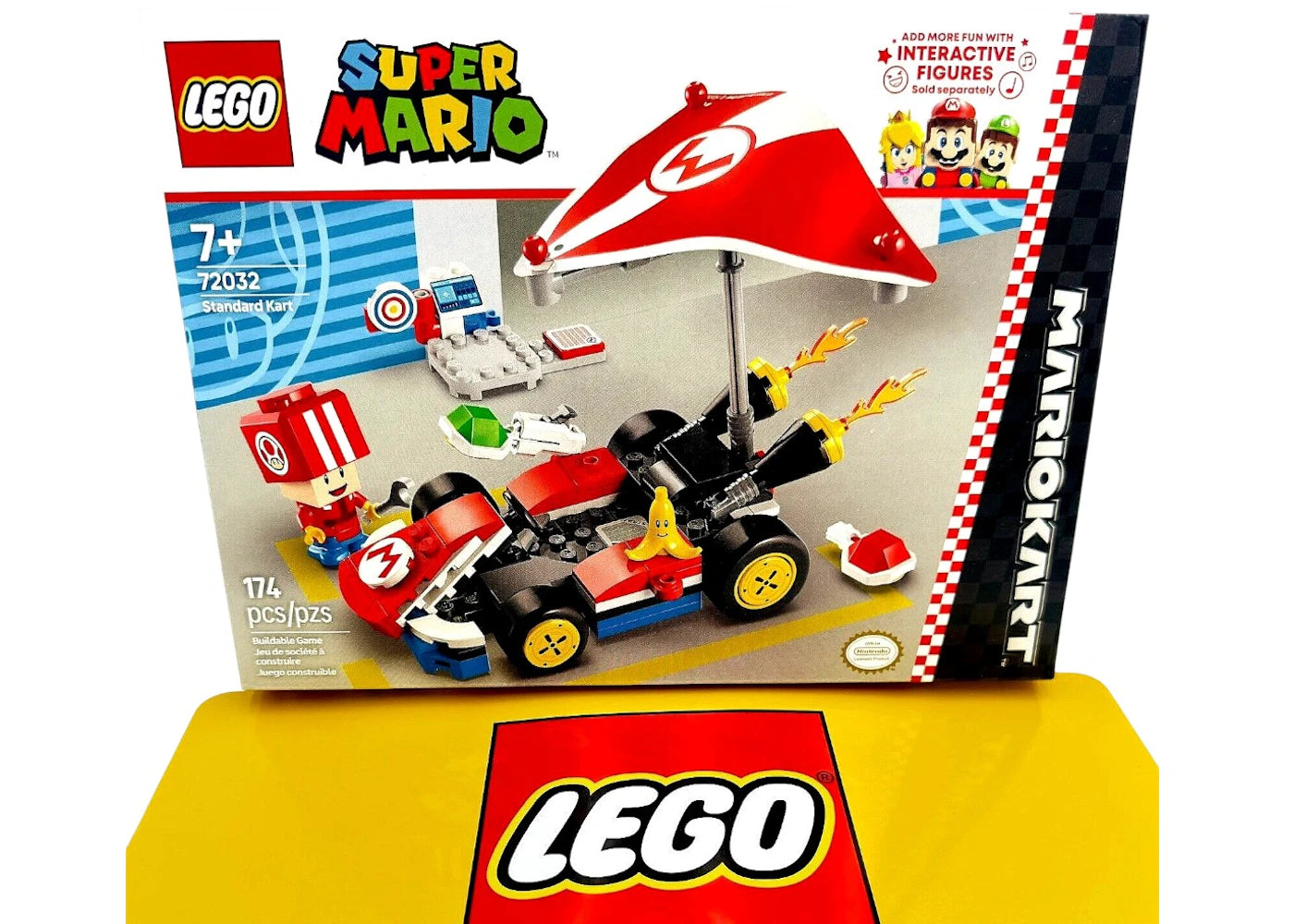 LEGO Super Mario: Mario Kart Standard Kart Set #72032 - vue 360