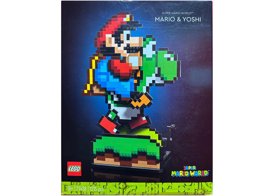 LEGO Super Mario Super Mario World Mario & Yoshi Set 71438 - authentic LEGO building set