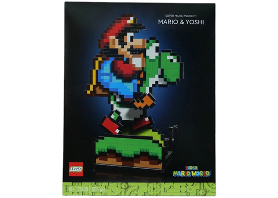 LEGO Super Mario World: Mario & Yoshi Set 71438 - authentic LEGO building set
