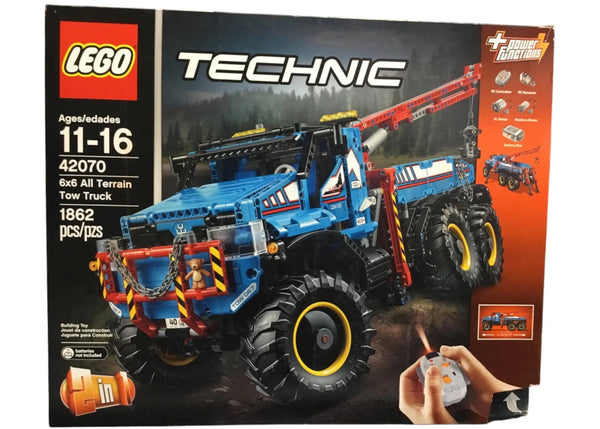 LEGO Technic 6x6 All Terrain Tow Truck Set 42070 - authentic LEGO building set
