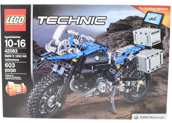 LEGO Technic BMW R 1200 GS Adventure Set 42063 - authentic LEGO building set