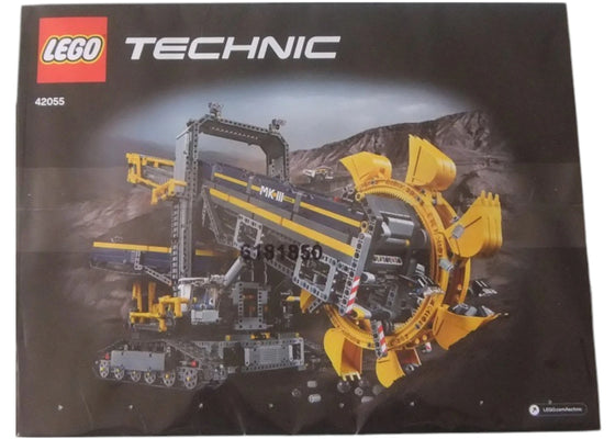 LEGO Technic Bucket Wheel Excavator Set 42055 - authentic LEGO building set