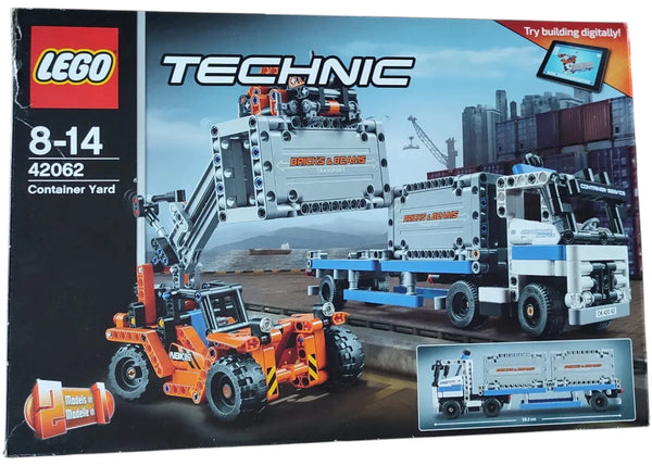 LEGO Technic Container Yard Set 42062 - authentic LEGO building set