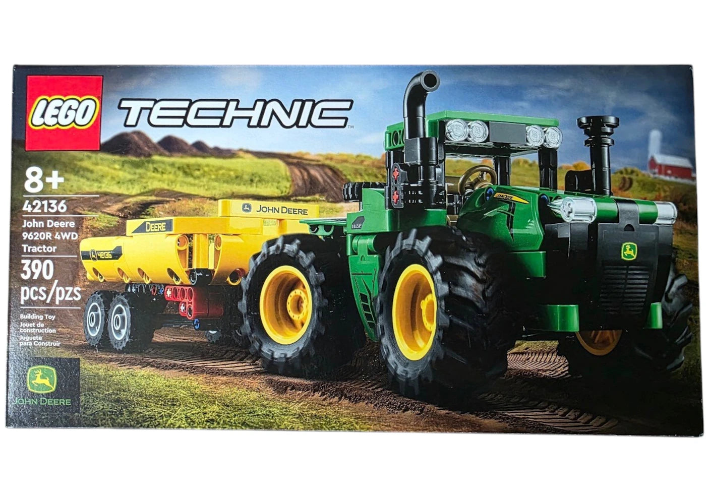 LEGO Technic John Deere 9620R 4WD Tractor Set 42136