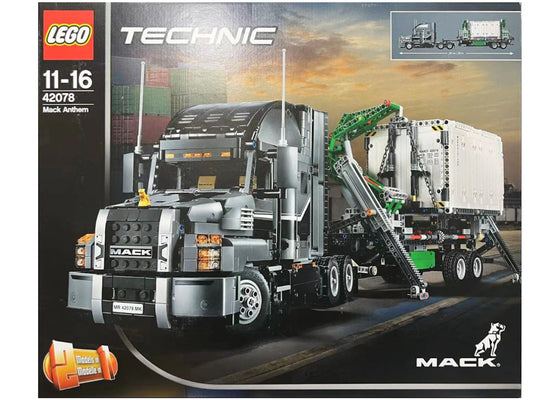 LEGO Technic Mack Anthem Set 42078 - authentic LEGO building set