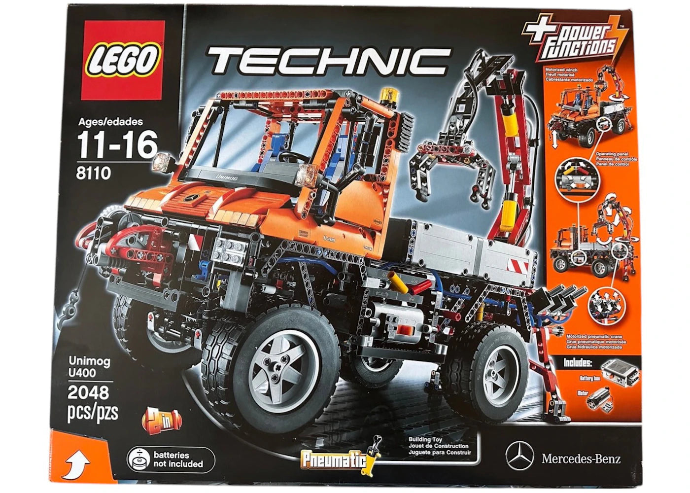 LEGO Technic Mercedes-Benz Unimog U 400 Set 8110 - vue 360