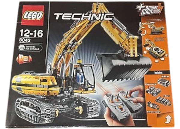 LEGO Technic Motorized Excavator Set 8043 - authentic LEGO building set