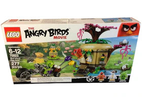 LEGO The Angry Birds Movie Bird Island Egg Heist Set 75823 - vue 360