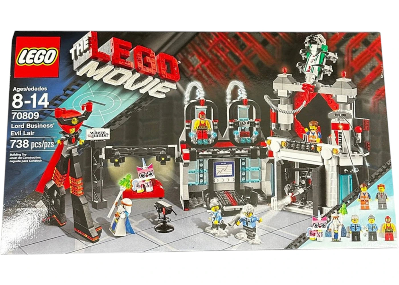 LEGO The LEGO Movie Lord Business' Evil Lair Set 70809