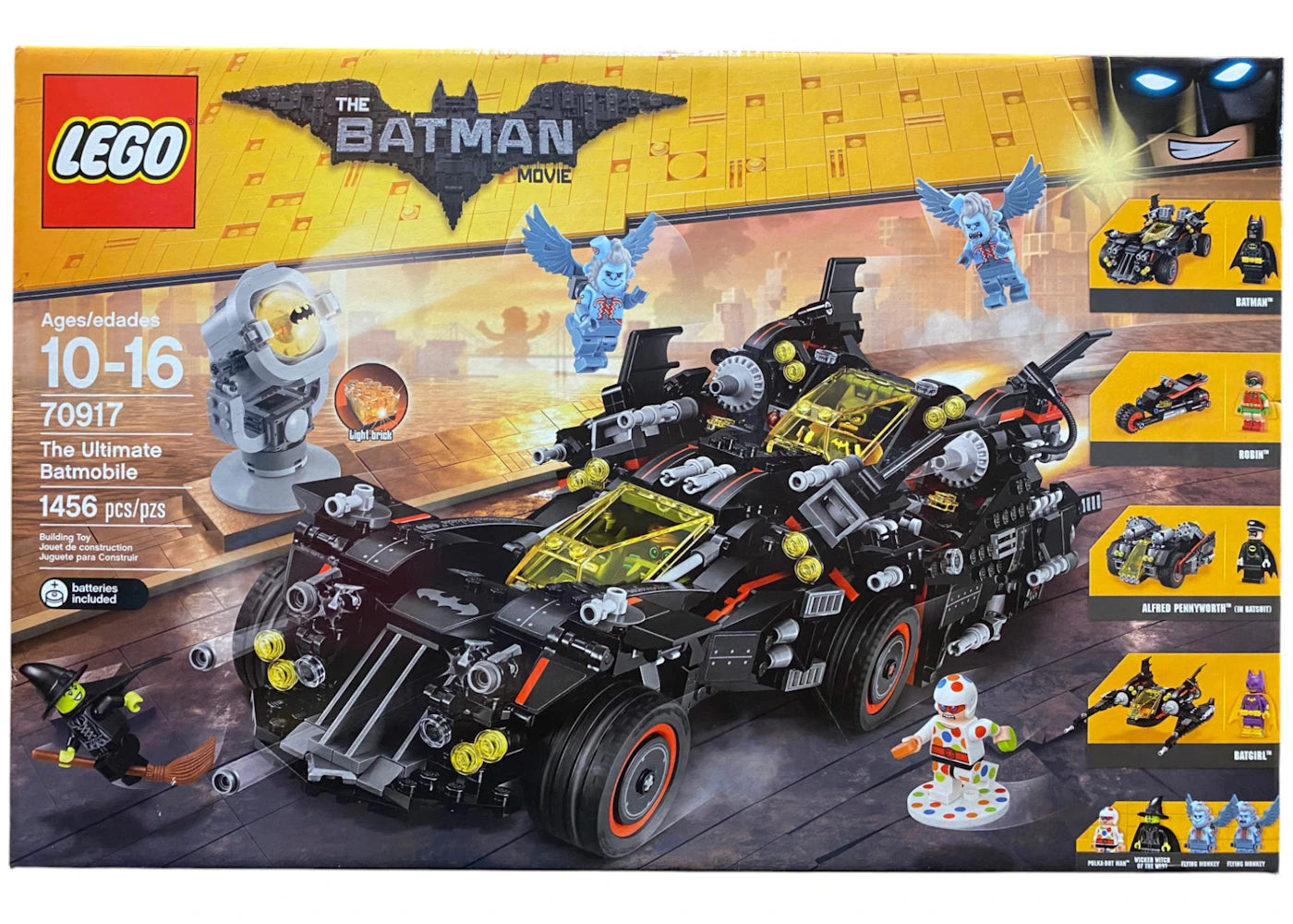LEGO The Lego Batman Movie The Ultimate Batmobile Set 70917 - vue 360