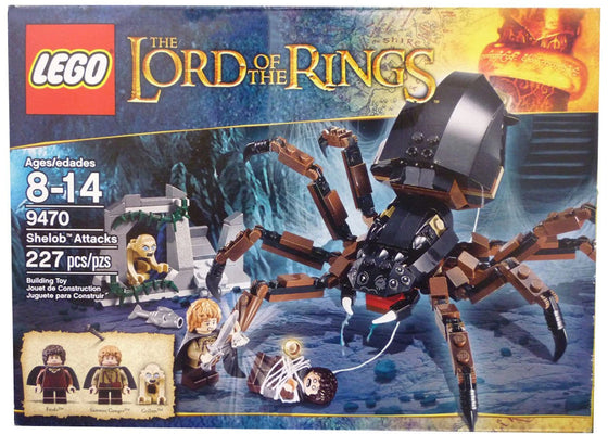 LEGO The Lord of the Rings Shelob Attacks Set 9470 - authentic LEGO building set