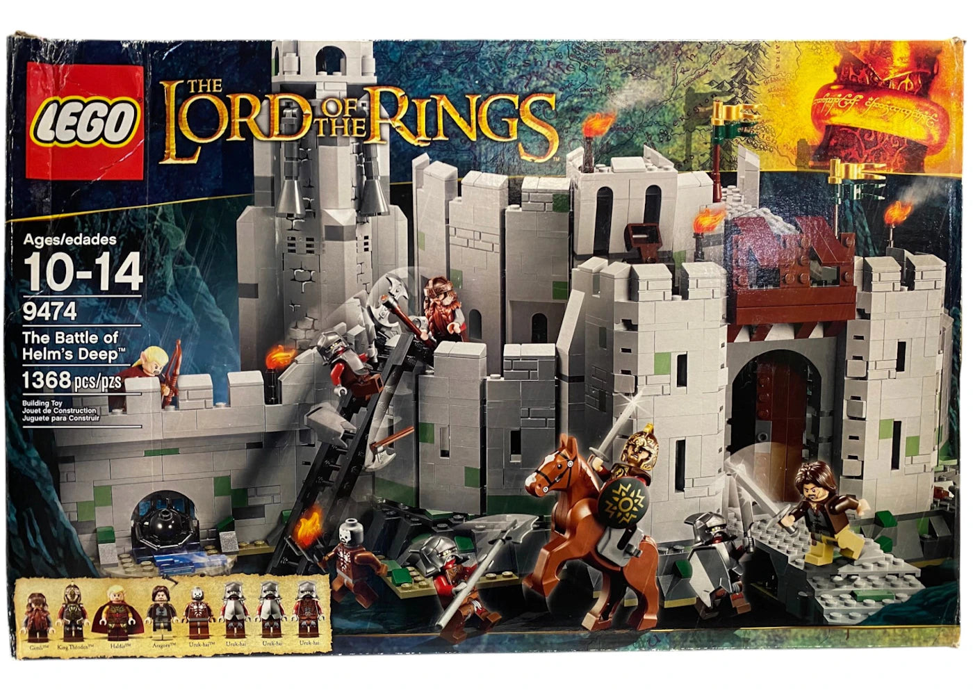 LEGO The Lord of the Rings The Battle of Helm's Deep Set 9474