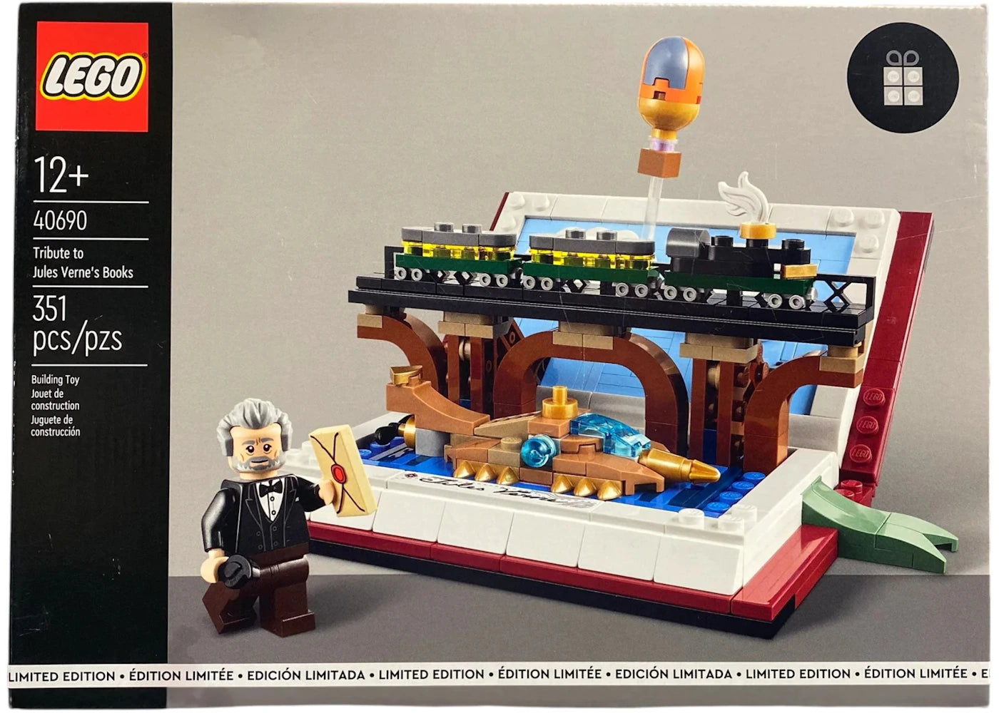 LEGO Tribute to Jules Verne's Books Set 40690 - vue 360