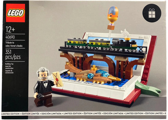 LEGO Tribute to Jules Verne's Books Set 40690 - authentic LEGO building set