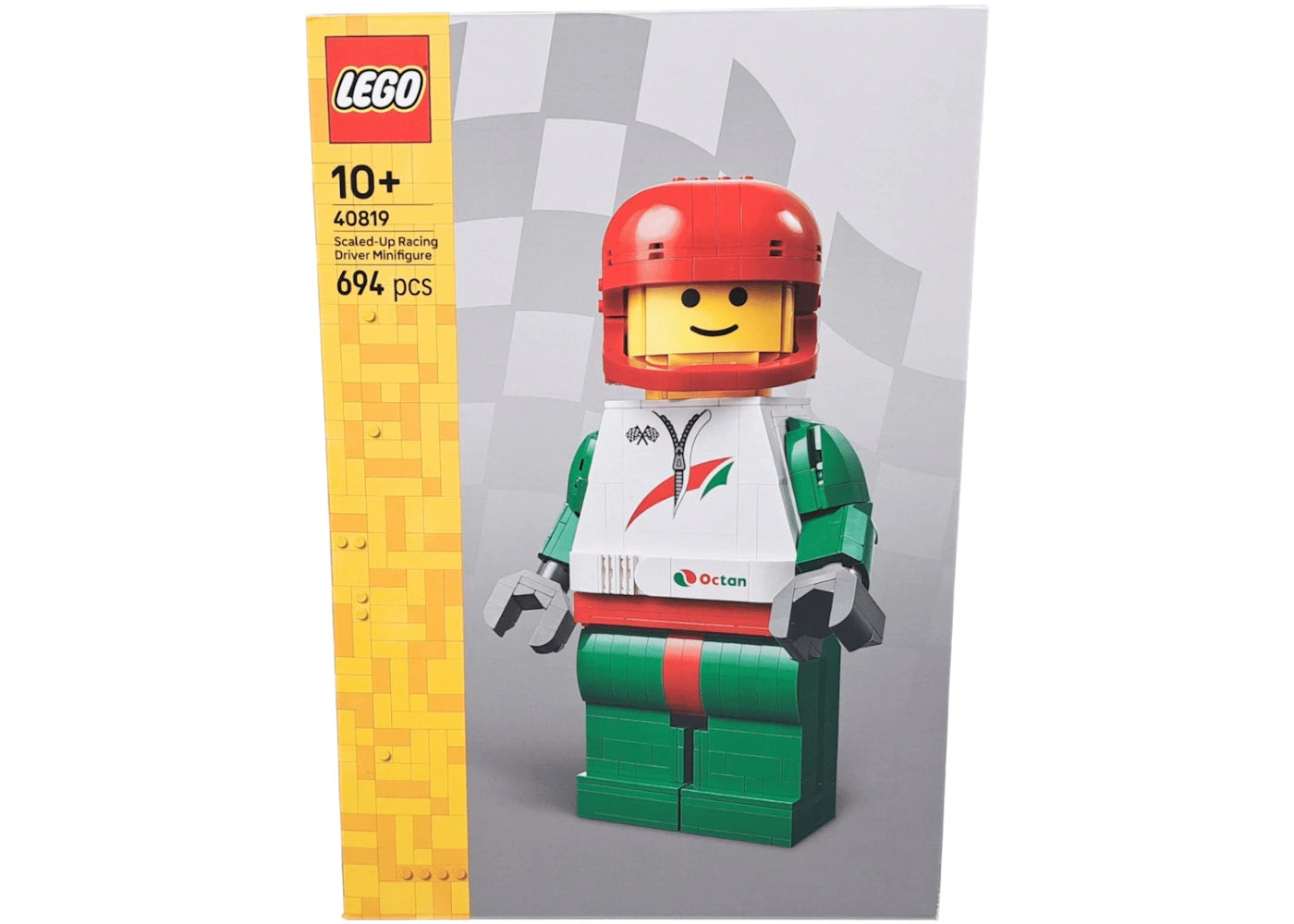 LEGO Up-Scaled Racing Driver Minifigure Set 40819 - authentic LEGO building set