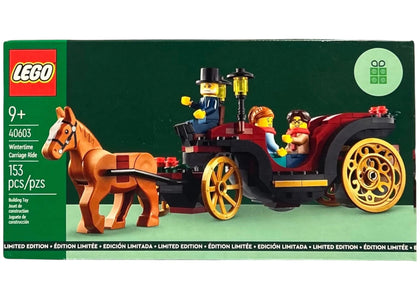 LEGO Wintertime Carriage Ride Set 40603 - authentic LEGO building set