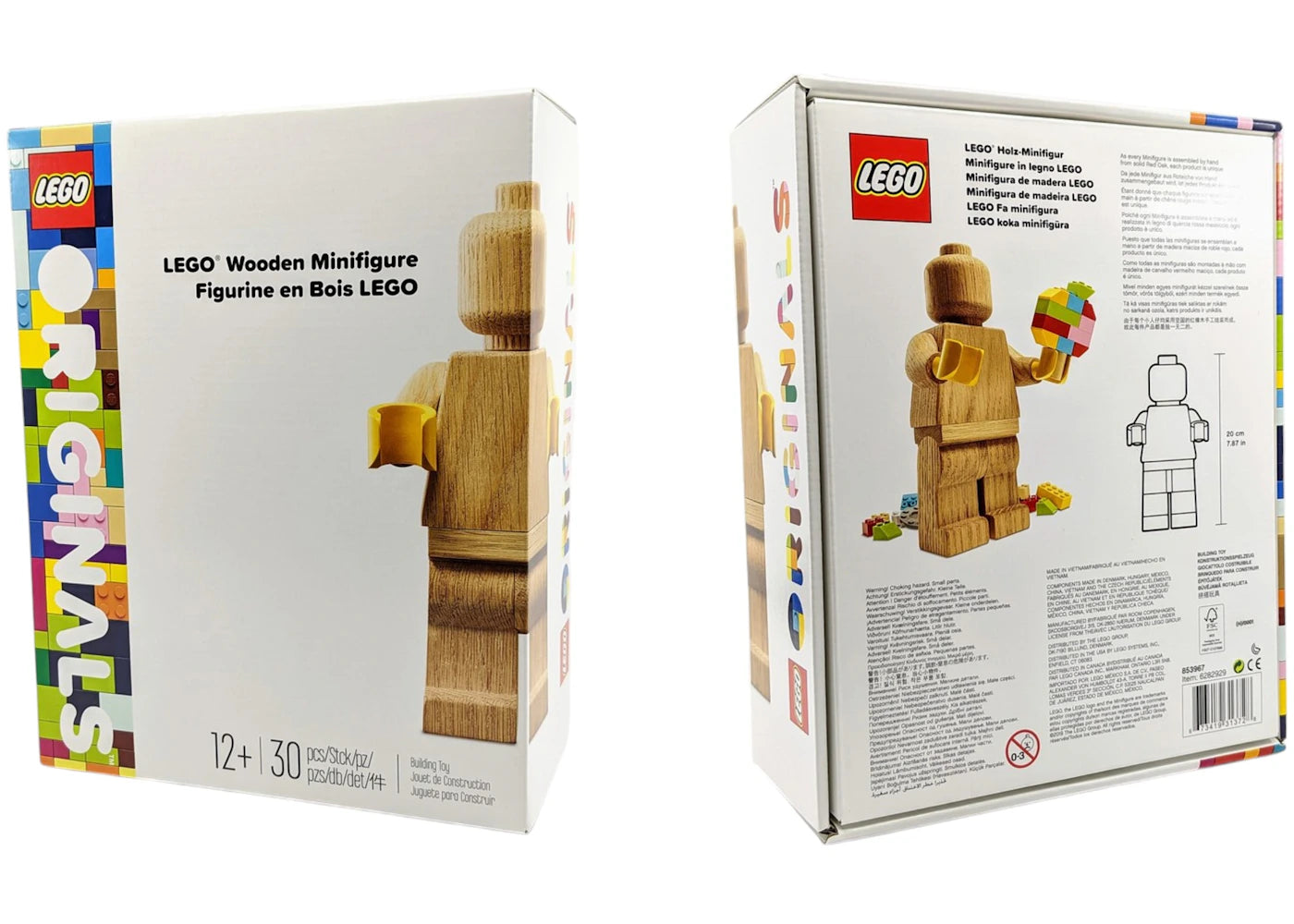 LEGO Wooden Oak Minifigure - vue 360