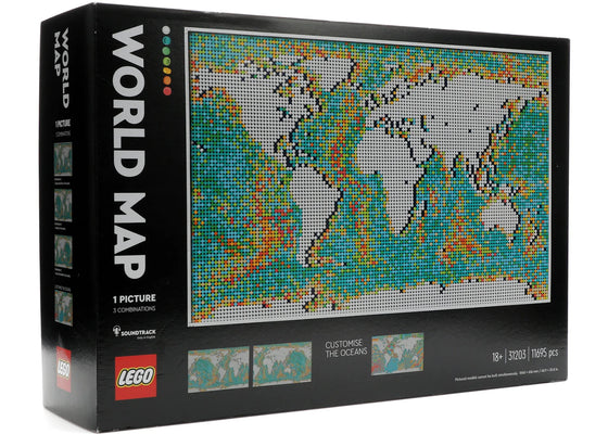 LEGO World Map Set 31203 - authentic LEGO building set