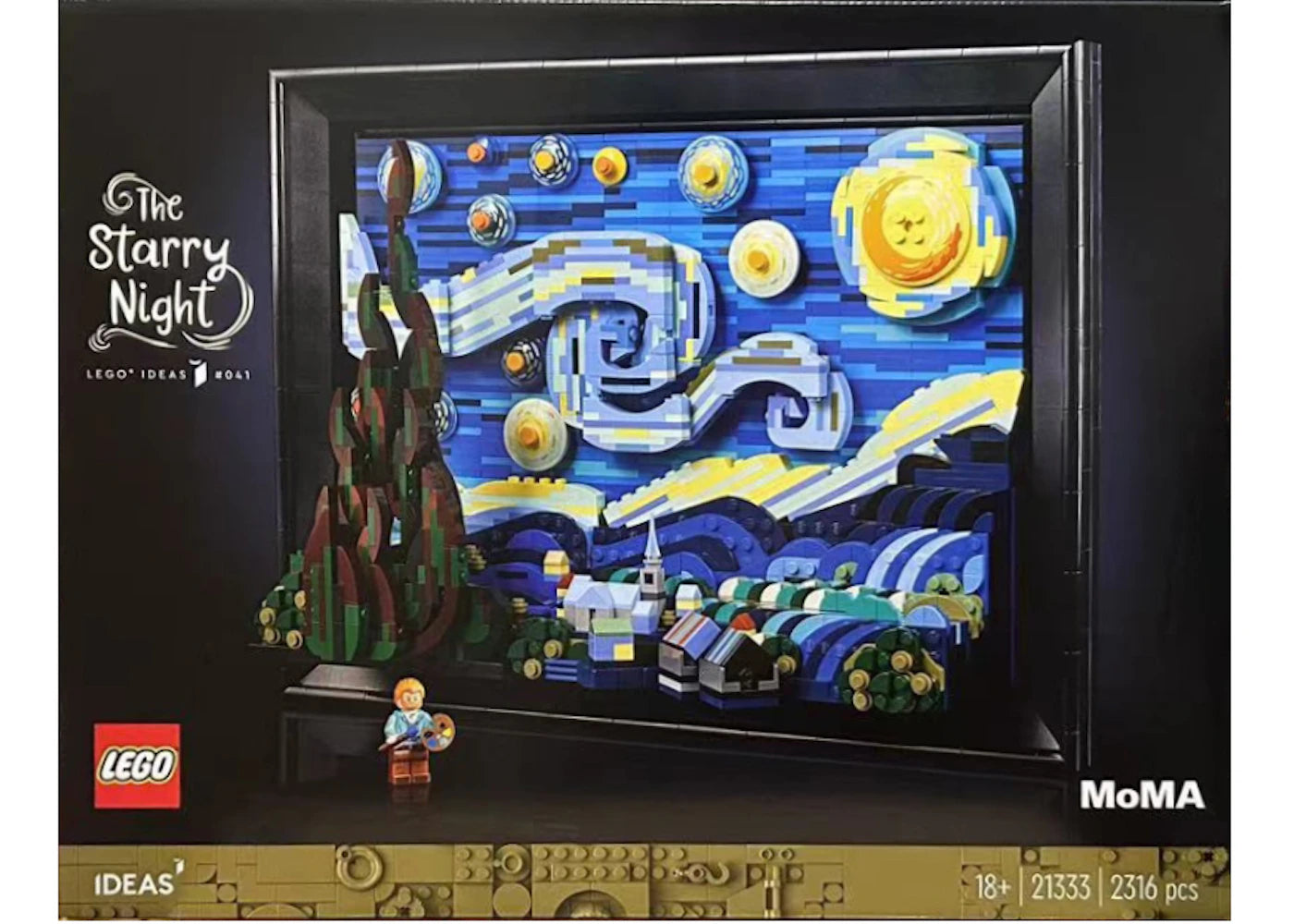 LEGO Ideas MoMA Vincent van Gogh The Starry Night Set 21333