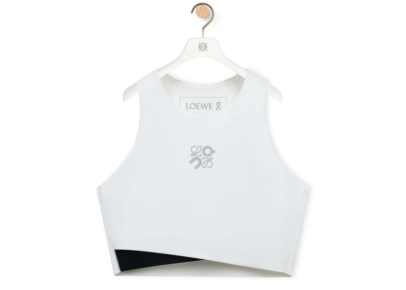LOEWE x ON Funktions-Jersey-Performance-Top Weiß/Mehrfarbig - vue 360