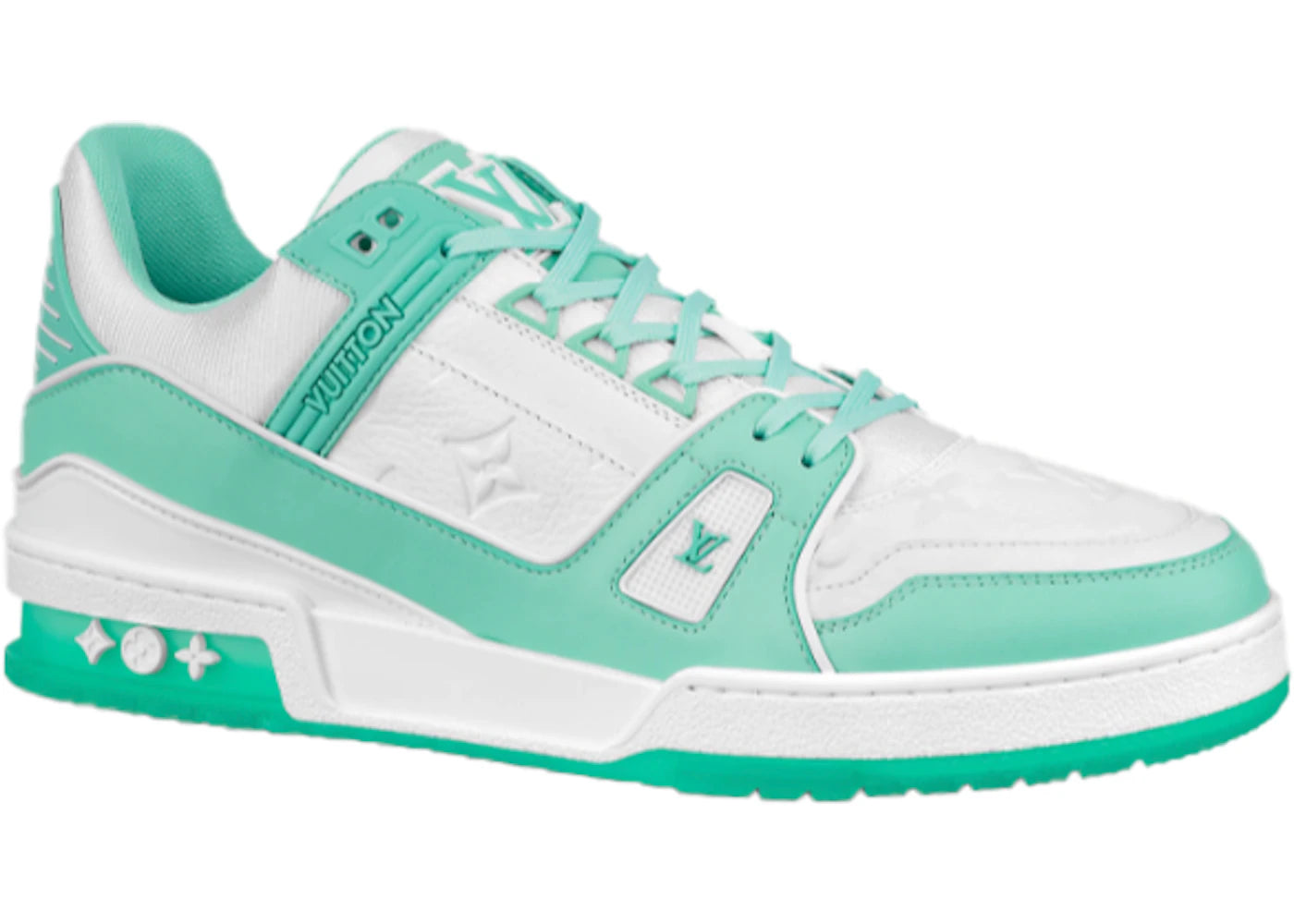 LV Trainer Green White - vue secondaire A