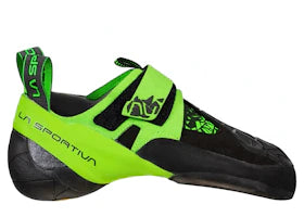 La Sportiva Skwama Vegan Black Flash Green - vue 360