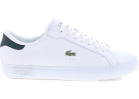 Lacoste Powercourt 125 2 SMA White Dark Green - vue 360
