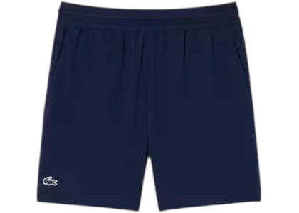 Lacoste Ultra Dry Stretch Tennis Shorts Navy Blue - authentic Lacoste apparel