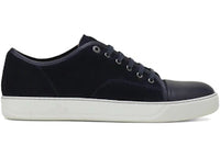 Lanvin DBB1 Lace Up Sneaker Navy Blue