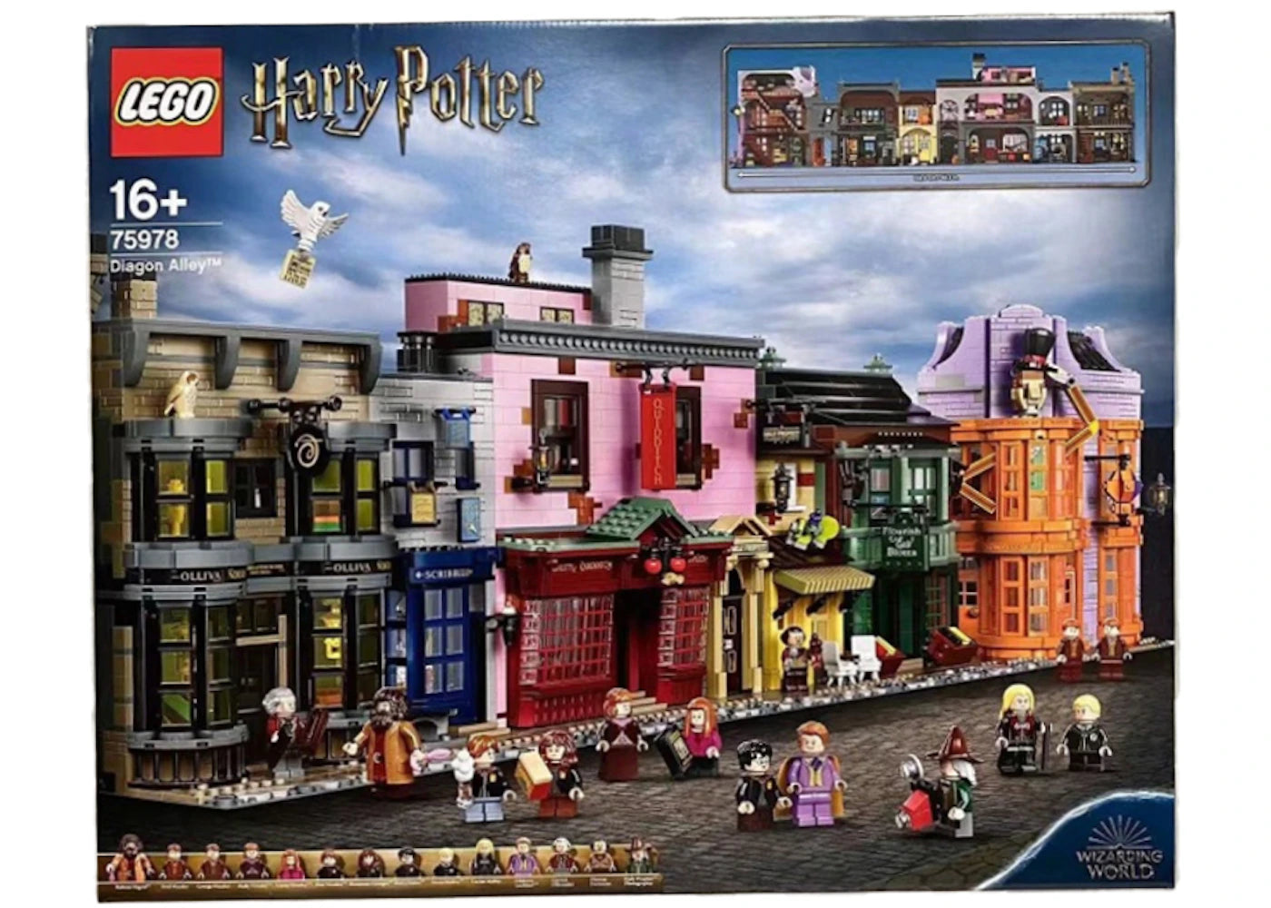 LEGO Harry Potter Diagon Alley Set 75978 - vue 360