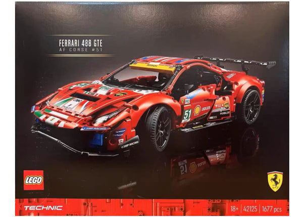 LEGO Technic Ferarri 488 GTE "AF Corse #51" Set 42125 - authentic LEGO building set