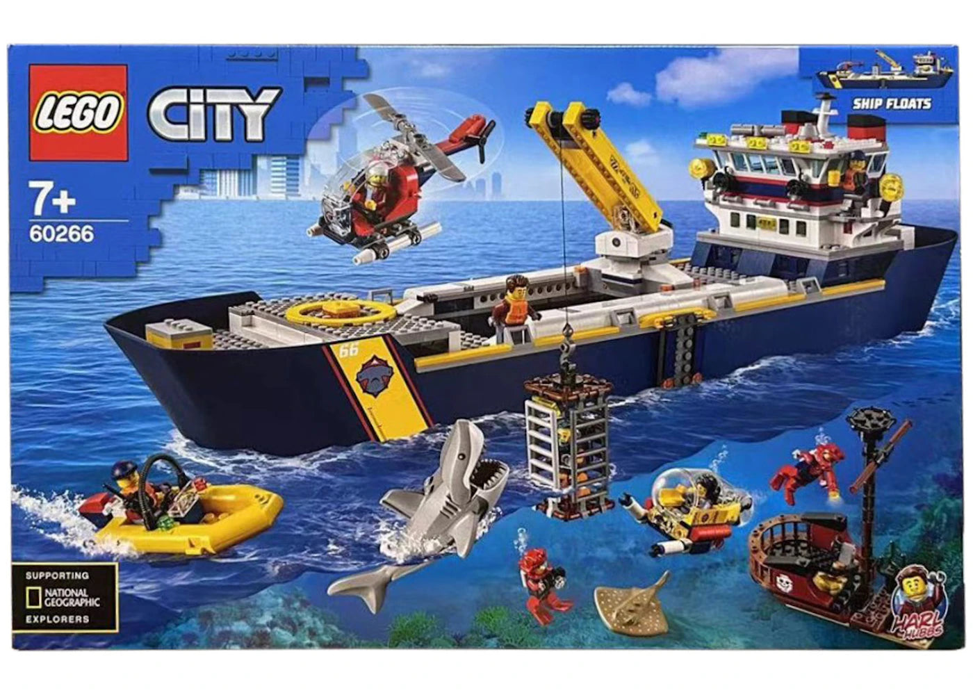 LEGO City Ocean Exploration Ship Set 60266