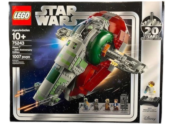 LEGO Star Wars Slave I 20th Anniversary Edition Set 75243 - authentic LEGO building set