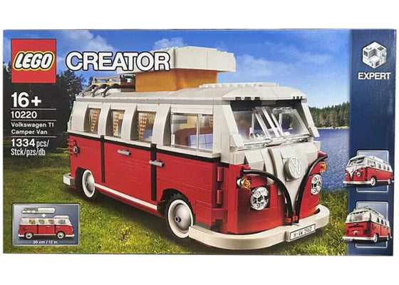 LEGO Volkswagen T1 Camper Set 10220 (1334 Piece) - authentic LEGO building set