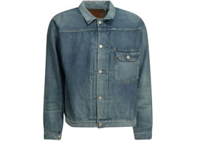 Levis 1936 Type I Denim Jacket Light Blue - vue 360