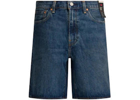 Levis 468 Stay Loose Shorts Blue - vue 360