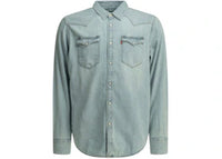 Levis Barstow Western Shirt Casual Shirt Light blue