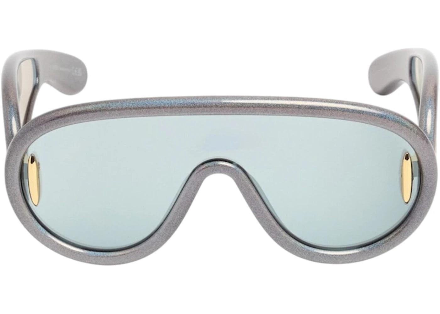 LOEWE Paula's Ibiza Mask Sunglasses Grey/Gold - vue secondaire A