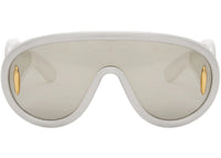 LOEWE Wave Mask Sunglasses White Holographic