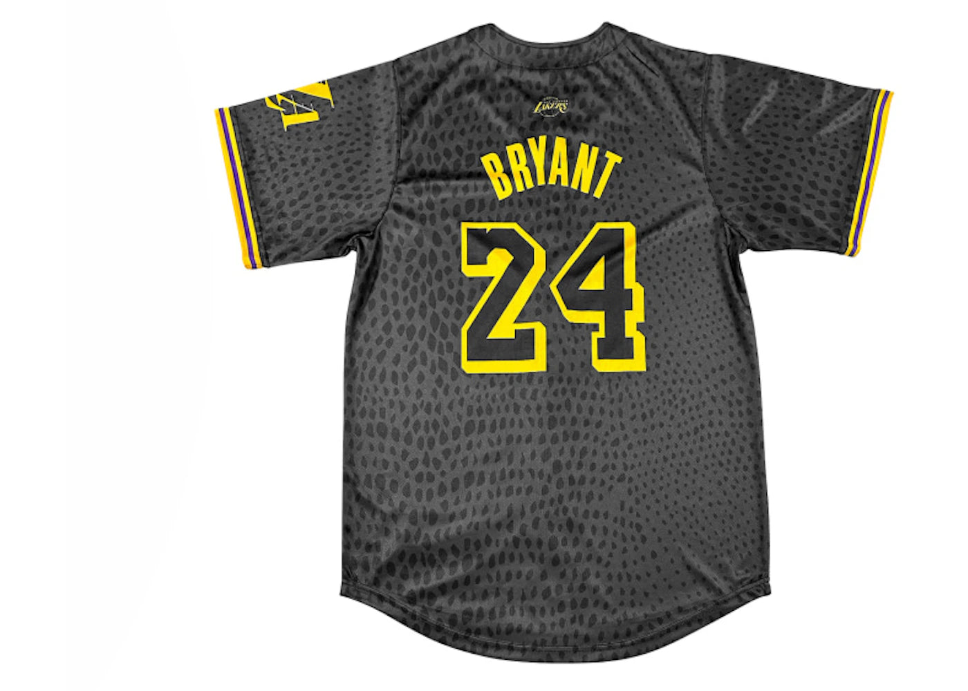 Los Angeles Dodgers Kobe Bryant Lakers Night Giveaway Jersey Black - vue secondaire B