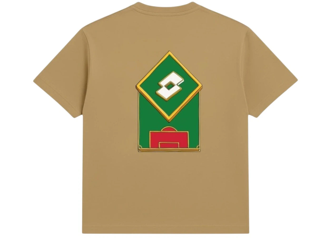 Lotto Match Day S/S Tee Tan - vue secondaire B