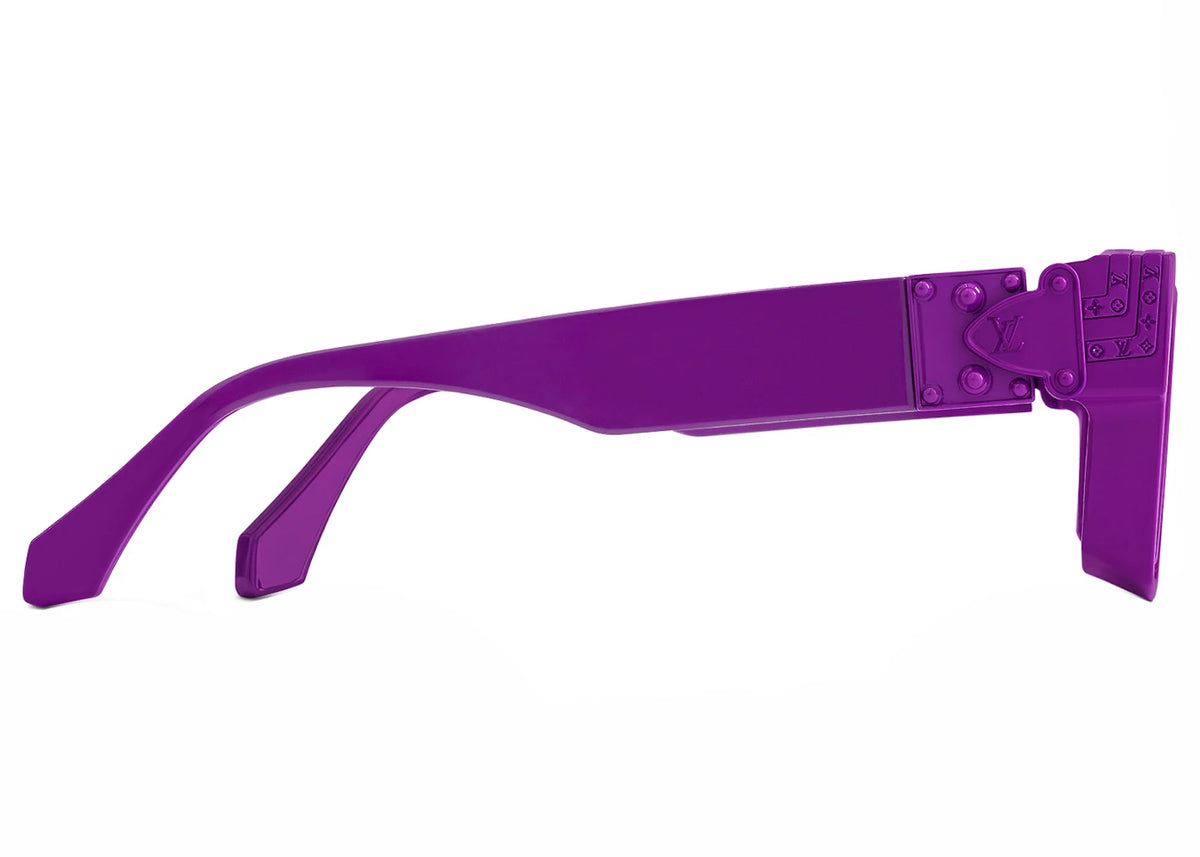 Louis Vuitton 1.1 Millionaires Sunglasses Purple (Z1601 W/E) - vue secondaire B