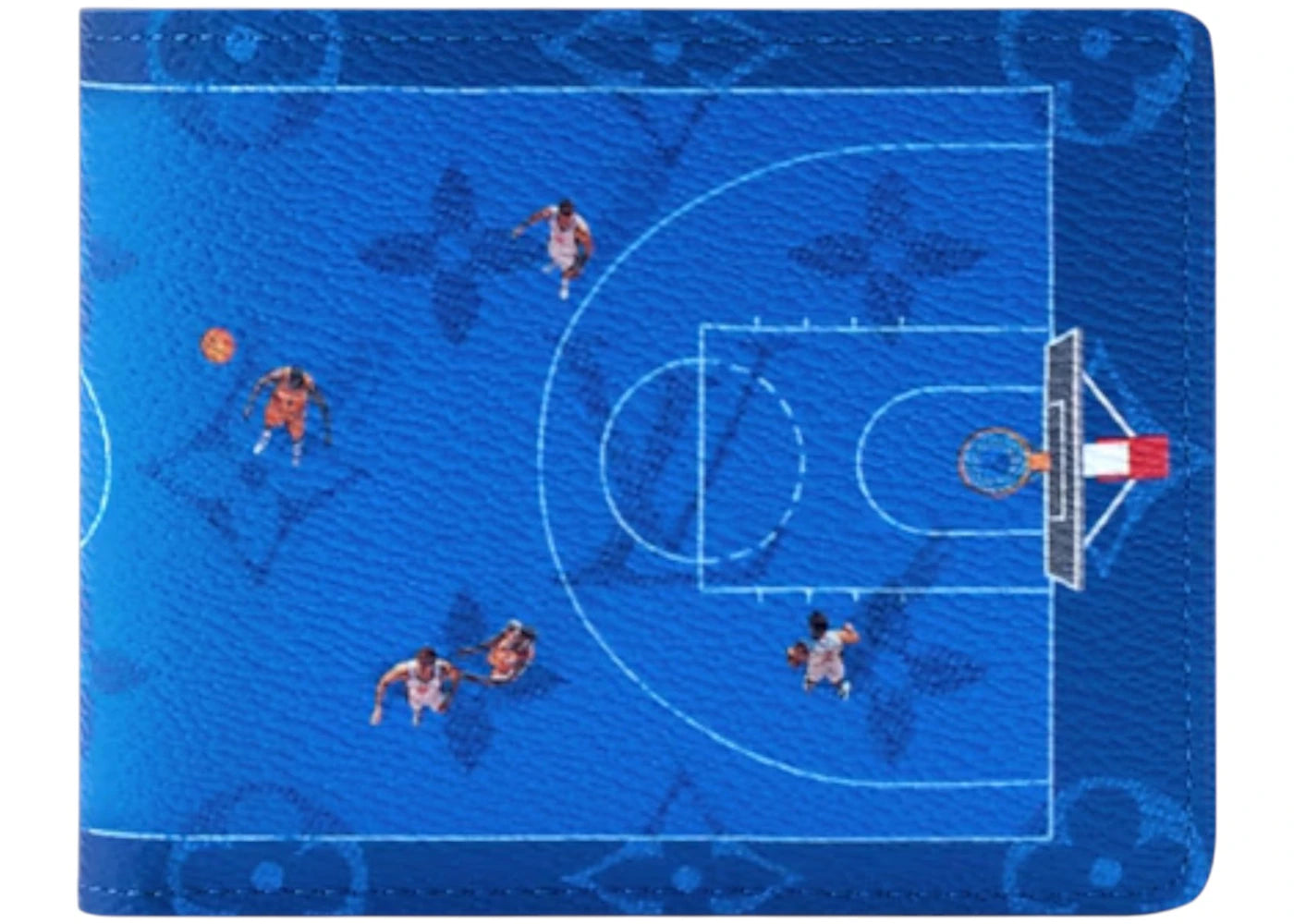 Louis Vuitton Basketball Slender Wallet Basketball/Blue - vue 360