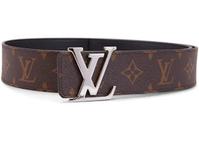 Louis Vuitton Belt LV Initiales Reversible 1.5 Width Monogram Noir Black/Brown - vue 360