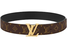 Louis Vuitton Belt LV Pyramide 40mm Brown/Gold - vue 360