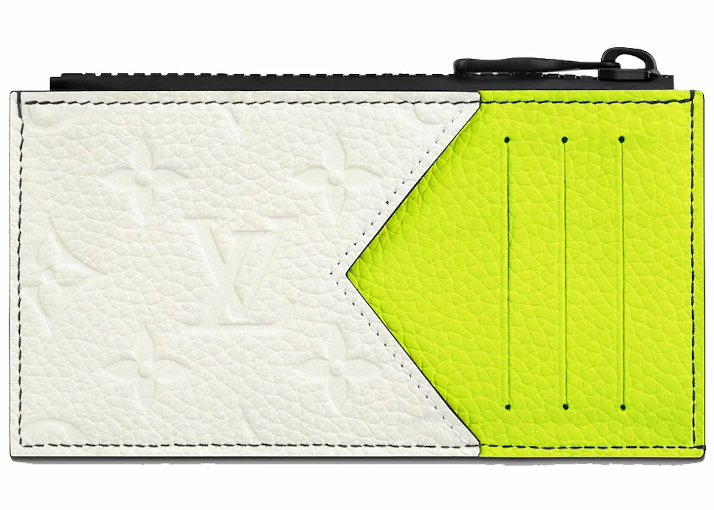 Louis Vuitton CC Holder Blue/Yellow - vue secondaire A